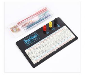 Wholesale White Solderless Transparent Breadboard And Wire Kit With Metal Plate from china suppliers