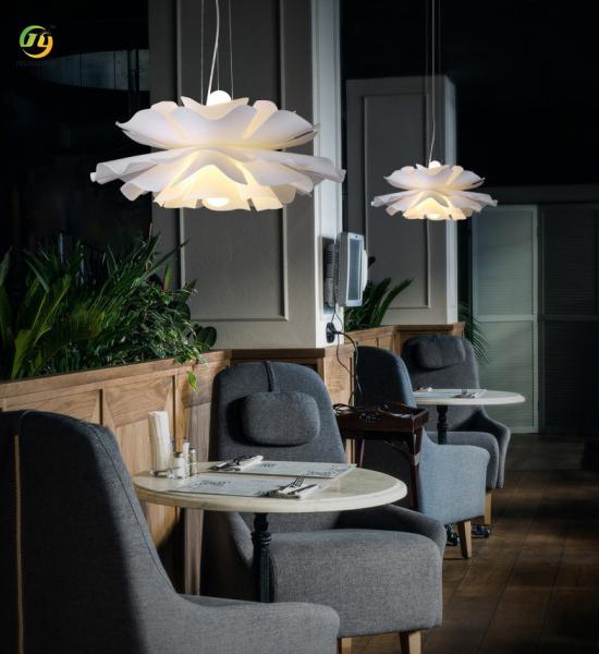 JYLIGHTING Nordic Modern Simple Flower Creative Restaurant Clothing Store Net