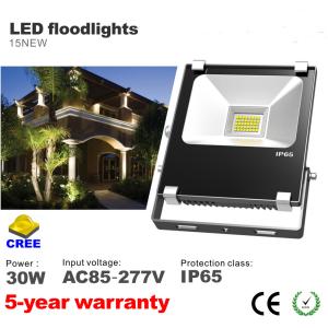 Wholesale 30W LED Floodlights CREE SMD LED Bulbs 85-277VAC Waterproof Villas flooding lamp from china suppliers
