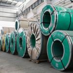 JIS SUS 304 Stainless Steel Coils Cold Rolled 0.8mm Thick 2B Surface