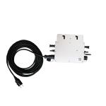 Silver Micro Grid Tie Inverter 700W Aluminum Alloy Wvc Micro Inverter