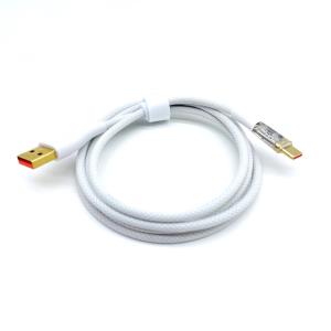 Wholesale White Fast Charging Male USB A To C Cable USB C Cable from china suppliers