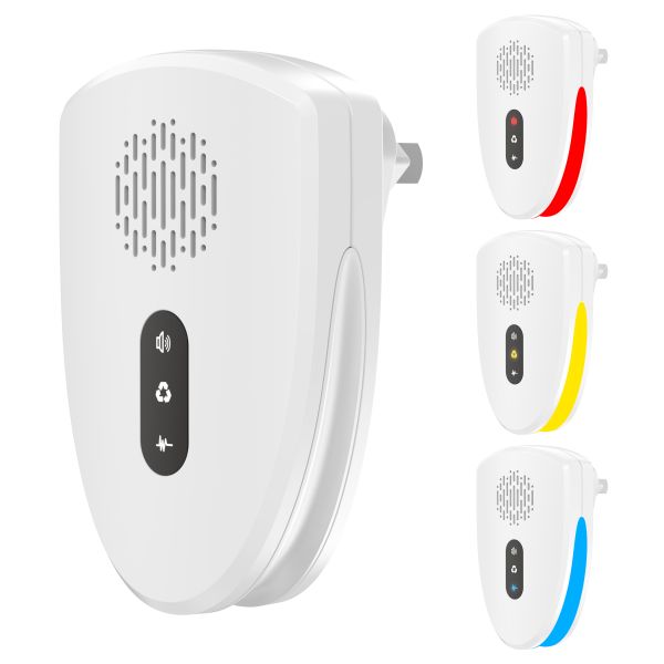 22-65KHz Ultrasonic Frequency Insect Control Device Directly from Repels 100 Insects