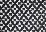 Poly Guipure Water Soluble Chemical Dying Lace Fabrics Embroidered For Lace Top