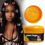 Customizable Hair Gel Extra Hold Edge Control Leave-On Conditioning Gel for