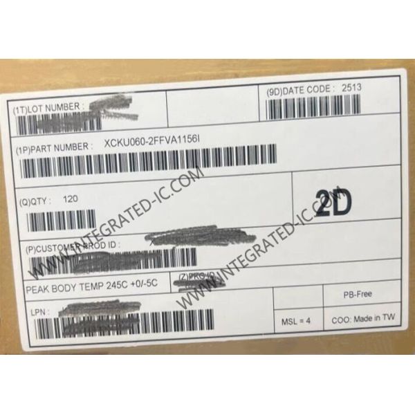 Wholesale Integrated IC XCKU060-2FFVA1156I Embedded FPGA Chip 1156FCBGA Surface Mount from china suppliers