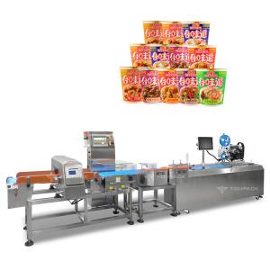 Wholesale 304 Stainless Steel Check Weigher Machine Combination Bread Metal Detector Weight Scale Machine from china suppliers