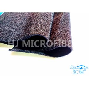 China Adhesive Black Industrial  Hook & Loop Fabric / Nylon Loop Fabric on sale