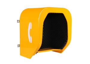Wholesale Noiseproof Telephone Acoustic Phone Hood Wall Mounting Fiberglass Reinforced Polyester Material from china suppliers