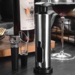 Rechargeable Metal Bottle Opener Smart Auto Pourer Wine Opener in Stainless