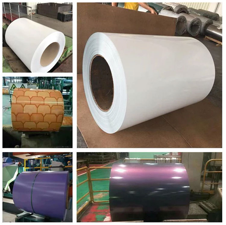 Coated Galvanized Steel Coil Coated Steel Coil Galvanized Steel Flat Sheet Cold Rolled Steel Sheet In Coil
