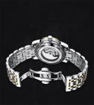 KINYUED stainless steel waterproof automatic mechanical watch luminous mens