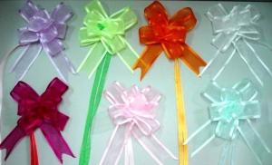Wholesale Organza pull bow and Gift Packing Cake Decoration Bows from china suppliers
