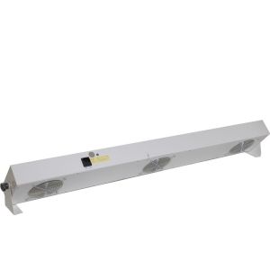 Three Fan Overhead Ionizer Static Elimination Blower Convenient To Clean