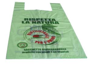 Wholesale Environmental Protection Plastic Shopping Bags With Handles Gravure Printing from china suppliers