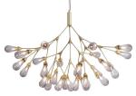 Luxury Pendant Lamp Glass Ball Chandeliers Decor Light Fixtures Magic Bean