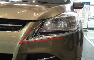 Wholesale Ford Kuga 2013 2014 2015 Escape Chromed Headlight Trim Parts Head lamp Garnish from china suppliers