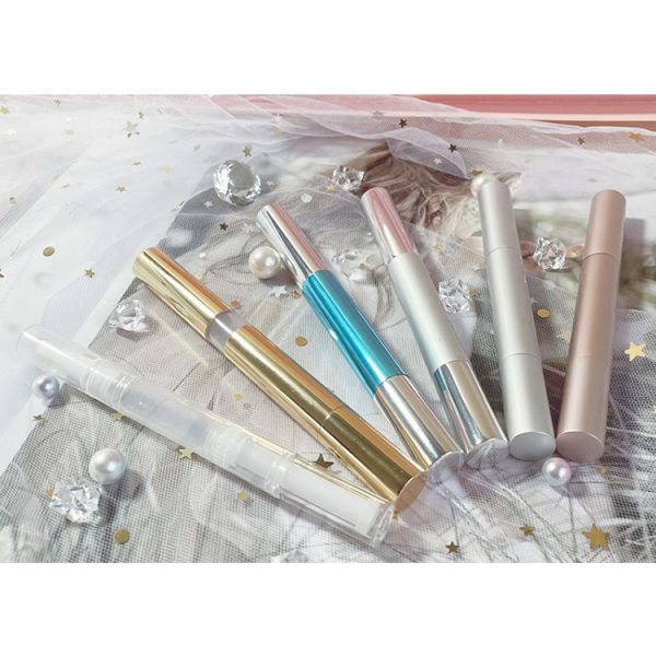 2ml 2.5ml 4ml 6ml Plastic Empty Custom Logo Nail Cuticle Oil Packaging Twist Pen With Brush Applicator