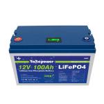 Lifepo4 12v 100ah Lithium Iron Phosphate Battery Pack Electric Bike Golf Carts