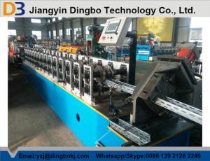 China Automatic Galvanized Steel Cable Tray Manufacturing Machine With Punching Part on sale