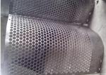 Round Hole Shape Perforated Metal Sheet Zinc Coating 40 G HDG Punching