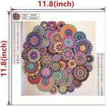 Partial Diamond Crystal Painting Kit Mandala DIY Diamond Painting Set For Home