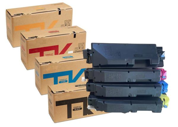 Compatible Color Toner Cartridge Kyocera TK5270 CMYK Multipack For P6230CDN