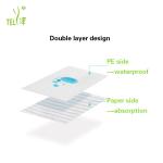 White Travel Size ISO13485 Disposable Toilet Seat Liners