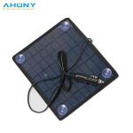 18V 5.5W Polycrystalline Solar Panel Battery Charger For Car Motocycle