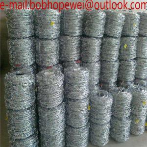 Wholesale barbed wire with low price/electro barbed wire/High Quality Galvanized Concertina Barbed Wire Price Per Roll from china suppliers