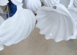 Wholesale Fiberglass Display Props Oversize White Fiberglass Shell Artifical Shell from china suppliers