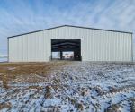 As The Customer Request Commercial Metal Storage Building with PU Insulation