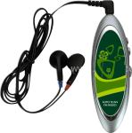 Batteries Portable FM Stereo Radio 20mm Mini Pocket Radio With Stereo Earphone