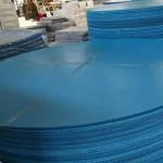 Blue Red Plastic Coated Corrugated Sheets 8mm Anti Static Round Corrugated