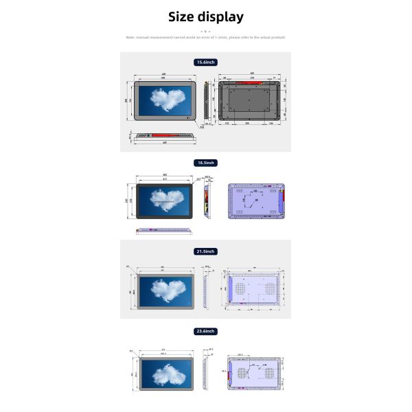 Customizable Android Industrial Tablet PC with I7 Processor and Capacitive Touch Monitor