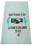Moisture Proof 50kg PP Woven Flour Sacks / Woven Polypropylene Packaging Bags