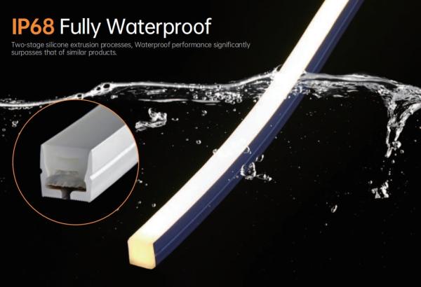 IP68 Waterproof Top Bend LED Neon Salt Resistant UV Resistant Neon Flex LED
