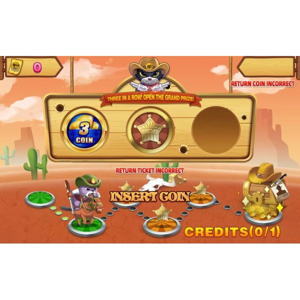 Customized Lottery Ticket Machine For Entertainment / Coin Operated Arcade Game