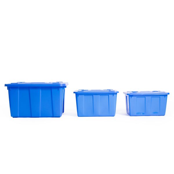 Square Plastic Aquatic Storage Tank Plastic Crate Moving Box China Factory Wholesale Plastic Crates for Fruits and Vegetables Stackable Moving Crates