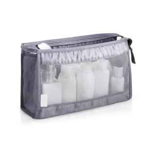 Wholesale See Through Blank Waterproof Portable Mesh Cosmetic Bag from china suppliers