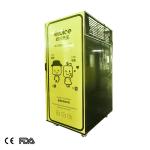 Park black orange juice vending machine automatic freshly squeezed orange juice