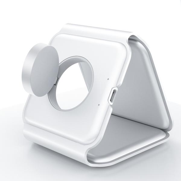 15W Magnetic Folding Wireless Charger for iPhone AirPods and Watch 3 Multiple