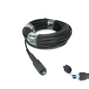 Wholesale PDLC Fiber Optic Patch Cord 2 Core IP67 Outdoor SM MM For 3G 4G Base Station from china suppliers