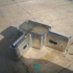 Hot Dipped Galvanized Fence Fittings Clamp For Fencing Post Anchor