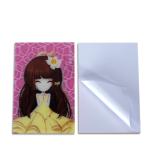 Wholesale Lenticular Anime Motion Sticker Waterproof Peeker Lenticular Anime Car