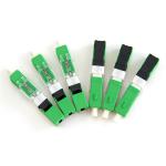 Green SC APC Fiber Fast Connector ESC250D Type For 2.0 1.6mm Drop Cable