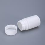 Industrial Package 20ml Round HDPE Food Grade Pill Bottle with Aluminum Foil Cap