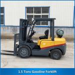 1.5 Tons Gasoline Forklift 1500KG Gasoline Powered Forklift
