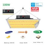 Horticulture 100w LED Grow Lights For Indoor Plants 160lm/W