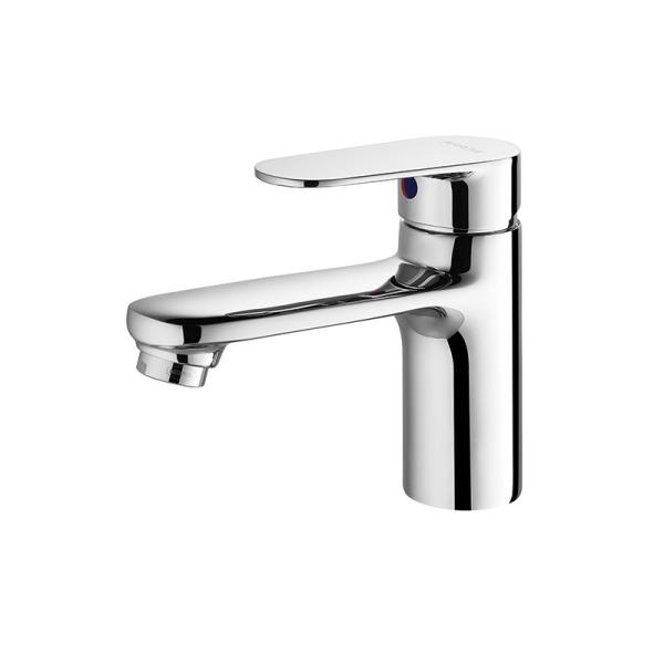 Basin Faucets Home Hotel Single Handle Single Hole Hot Cold Water Tap Washroom